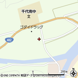 鳥取市立　もちがせ保育園周辺の地図