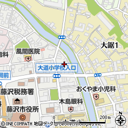 マハロハ湘南周辺の地図