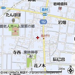 愛知県一宮市島村六反田174周辺の地図