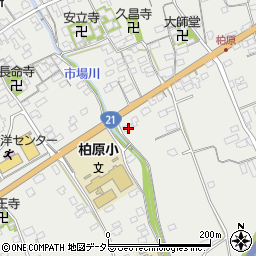 滋賀県米原市柏原750周辺の地図