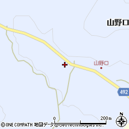 京都府福知山市山野口7周辺の地図