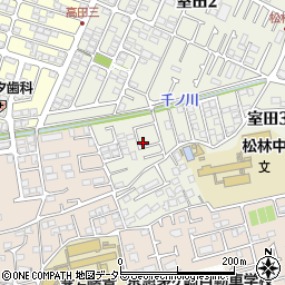 神奈川県茅ヶ崎市室田3丁目4周辺の地図