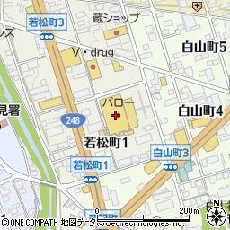 三菱ＵＦＪ銀行バロー多治見店 ＡＴＭ周辺の地図
