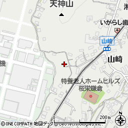 神奈川県鎌倉市山崎711周辺の地図