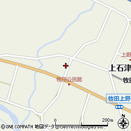 岐阜県大垣市上石津町牧田2362周辺の地図