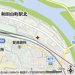 兵庫県朝来市和田山町駅北12-10周辺の地図