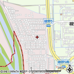 岐阜県大垣市綾野町3504-296周辺の地図