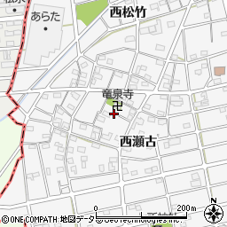 愛知県江南市松竹町西瀬古130周辺の地図
