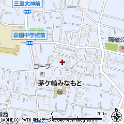 神奈川県茅ヶ崎市萩園2202周辺の地図