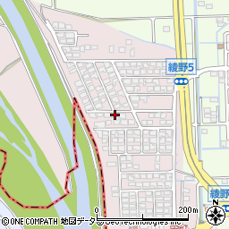 岐阜県大垣市綾野町3504-116周辺の地図