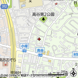広田ハイツＣ周辺の地図