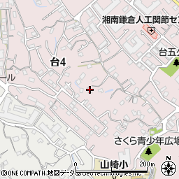 キュリアス鎌倉Ａ周辺の地図