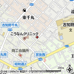 愛知県江南市古知野町小金81周辺の地図