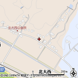 島根県雲南市加茂町大西617周辺の地図
