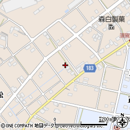 岐阜県羽島市正木町須賀赤松327周辺の地図