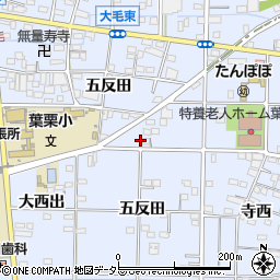 愛知県一宮市島村六反田74-5周辺の地図
