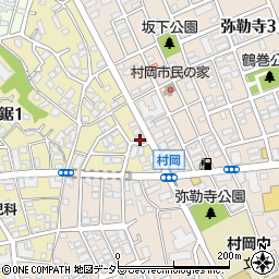 神奈川県藤沢市大鋸1丁目19周辺の地図