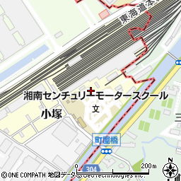 神奈川県藤沢市小塚周辺の地図
