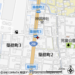 コメダ珈琲店 大垣南店周辺の地図