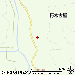 滋賀県高島市朽木古屋490周辺の地図