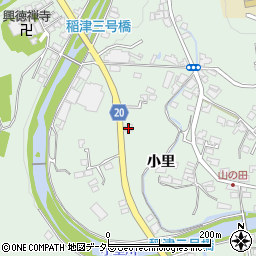 岐阜県瑞浪市稲津町小里219-3周辺の地図