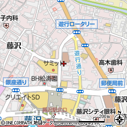 マイパーキング藤沢第５駐車場周辺の地図