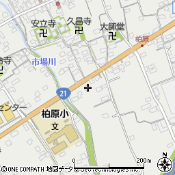 滋賀県米原市柏原752周辺の地図