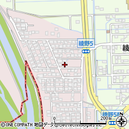 岐阜県大垣市綾野町3504-98周辺の地図