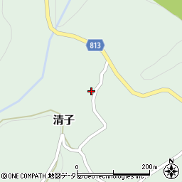 山梨県南巨摩郡身延町清子3021周辺の地図