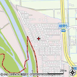 岐阜県大垣市綾野町3504-136周辺の地図