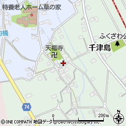 神奈川県南足柄市千津島12周辺の地図