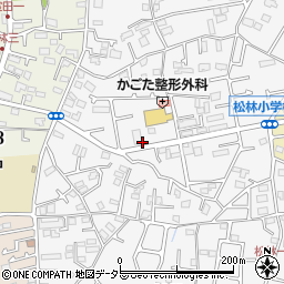 神奈川県茅ヶ崎市松林2丁目周辺の地図