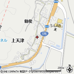京都府福知山市上天津1958周辺の地図