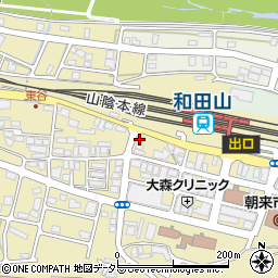和田山運転代行サービス周辺の地図