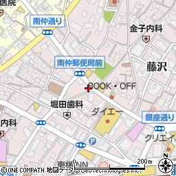 らあめん花月嵐藤沢北口店周辺の地図