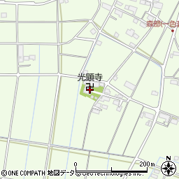 光顕寺周辺の地図