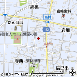 愛知県一宮市島村六反田135周辺の地図