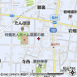 愛知県一宮市島村六反田144周辺の地図
