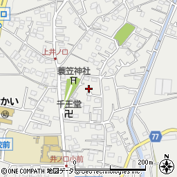 神奈川県足柄上郡中井町井ノ口2071-12周辺の地図