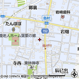 愛知県一宮市島村六反田133周辺の地図