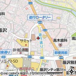 藤沢停車場線周辺の地図