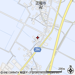滋賀県高島市安曇川町常磐木184周辺の地図