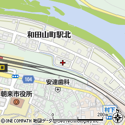 兵庫県朝来市和田山町駅北10周辺の地図