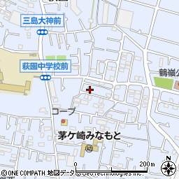 神奈川県茅ヶ崎市萩園2165周辺の地図