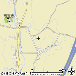 京都府綾部市小呂町大机周辺の地図