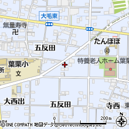 愛知県一宮市島村六反田69周辺の地図