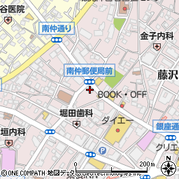 豊元書店　銀座店周辺の地図