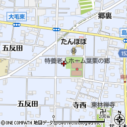 愛知県一宮市島村六反田62周辺の地図