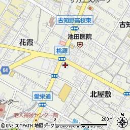 魚べい江南店周辺の地図