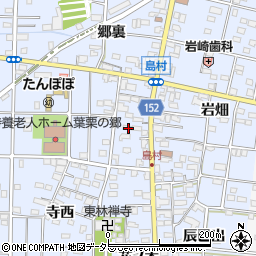 愛知県一宮市島村六反田134-6周辺の地図